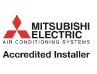 Mitsubishi Accredited air con installer